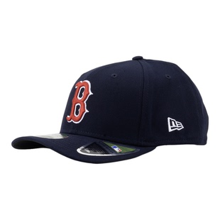 韩国代购NEWERA纽亦华970微弯檐可调棒球帽MLB球队红B波士顿红袜