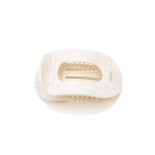 AJIDOU阿吉豆扁平抓夹豹纹抓夹醋酸板材后脑勺贝壳鲍鱼抓夹发饰女