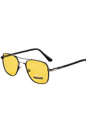 库克鲨鱼防紫外线经典方框太阳镜