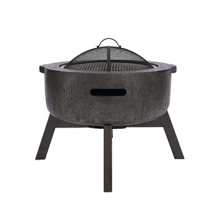 洛摩鼎围炉煮茶套装庭院烤火炉烧烤桌家用取暖2025新款