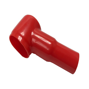 电瓶桩头保护套连接线夹头卡子铜排盖帽烟斗型蓄电池端子绝缘帽