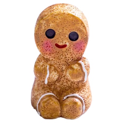 微景观创意圣诞节姜饼人装饰摆件