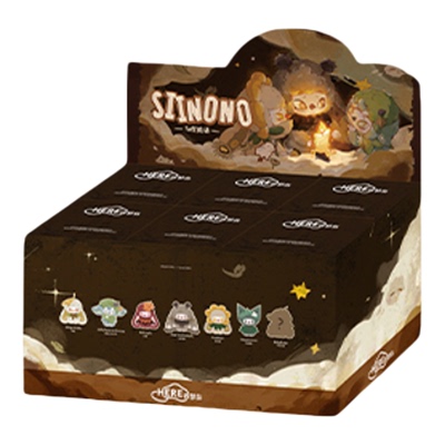 SiiNONO二代TA在低语系列毛绒手办盲盒礼物