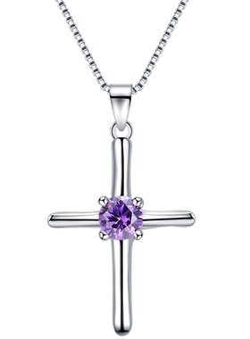 纯银潮流十字架女百款任选