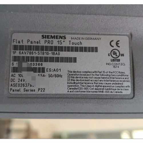 【议价-可维修】 6AV7861-5TB10-1BA0 全新/均有货