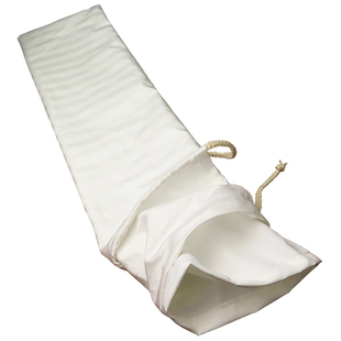 双层布圆柱内胆枕套颈椎枕套糖果枕套不漏渣保护颈椎病人枕头专业