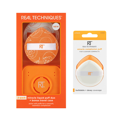 RT粉扑大橘扑不易吃粉化妆师同款