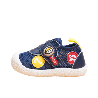 巴托春夏款男女防滑柔软单网凉鞋