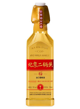 北京二锅头出口型金瓶华都500ml6