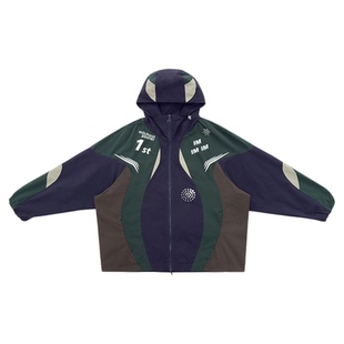 MIICHOUS米丘寺 无限车手3.1 赛道元素弧度分割夹克/长裤组合套装