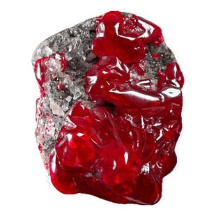 铜仁朱砂吊坠收藏级原石晶体软宝石挂坠多晶大宝砂男女款护身项链