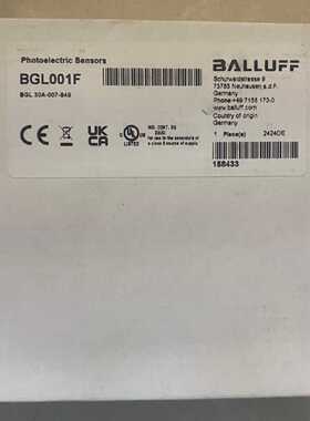 【全新原装】BALLUFF巴鲁夫BGL001F光电传感器