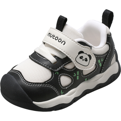 牧童童鞋胖达宝宝软底网面学步鞋