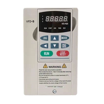 新重载变频器VFD-B系列1.5/2.2KW3.7/5.5/7.5KW11KW马达台/变频