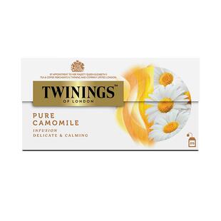 【香港发货】Twinings川宁香宁洋甘菊花草茶茶包袋泡茶睡眠茶4盒
