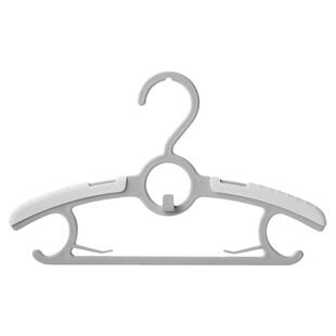 一隅一舍儿童衣架多功能宝宝伸缩衣服架婴儿防滑无痕收纳晾衣架子