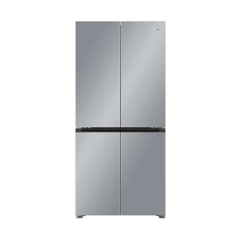 【新品双系统】海尔小红花501L大容量十字对开门四门家用冰箱超薄