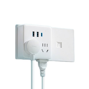 公牛带usb插座快充86面板转换器多功能转接头扩展器超薄typec插座