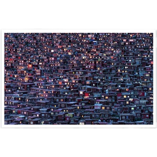 现货包邮 3D-JP平面塑料拼图 西藏 夜幕下的色达 1000片 3djp