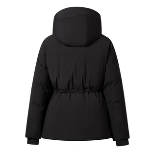 45、男女情侣款 黑金户外连帽羽绒服D001 D002自营图片