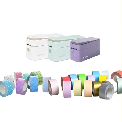 适用得力纽赛乐写标签机纸