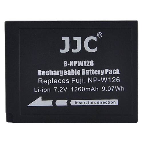 【3C认证】JJC NP-W126S相机电池适用富士XT30III/三代 XE5 XT50 XM5 XS10 XT30II X100VI XT200 XA7座充配件