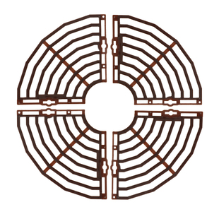 花盆防猫抓网护土盖板可修剪隔离网垫花盆防护罩防小孩倒出保护罩