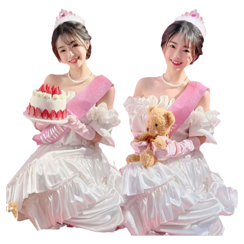 少女生日主题写真礼服摄影