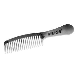 AVENUECOOL防静电不锈钢梳子按摩大断齿男士女生小号精致随身护理
