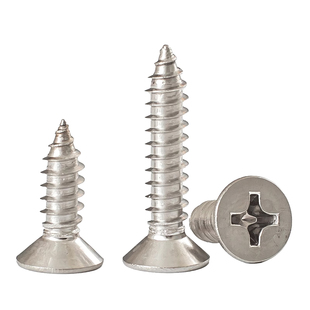 304不锈钢自攻螺丝钉十字平头螺丝沉头螺钉加长木螺丝M3M4M5M6mm