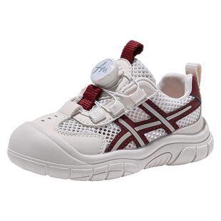 AM童鞋儿童运动鞋2026春夏新款单网透气防滑户外鞋男女童休闲鞋子