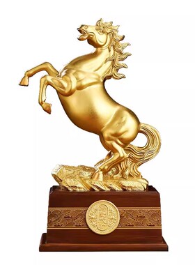 聚善缘立马成功招财马摆件开业礼