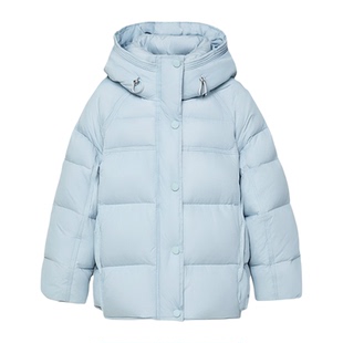 3QR儿童羽绒服女童短款2025新款洋气男童中大童童装冬季加厚外套