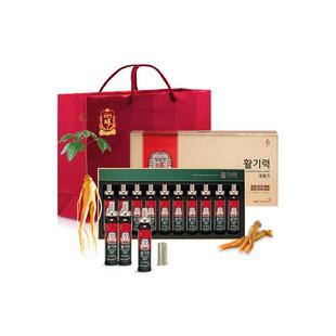 韩国正官庄红参高丽参浓缩液活气力丰富营养滋补礼20ml*10瓶