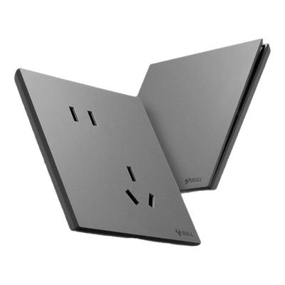 公牛g57远山灰开关插座面板