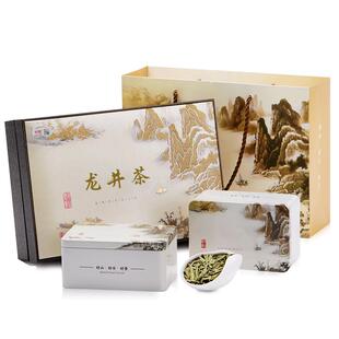 官方正品送长辈新茶正宗杭州特产伴手礼雨前龙井茶绿茶叶礼盒装级