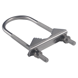 抱箍夹具玻璃钢天线夹具支架室外天线支架夹码 玻璃钢天线夹具户外天线安装配件天线固定扣具镀锌达克罗环保