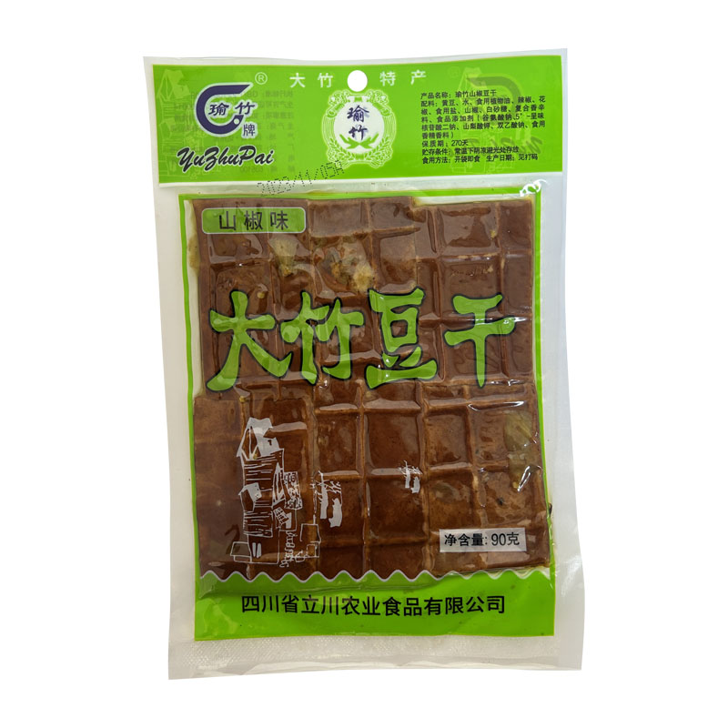 山椒味豆腐干大竹豆腐干小零食豆豆腐干/鸡蛋干