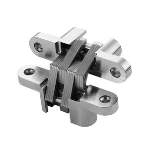 十字铰链暗门隐形石材木门折叠门柜门暗藏三维暗装隐形合页隐藏式