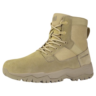 【指挥官】缚龙作战训靴男防穿刺战术靴中帮沙漠靴徒步登山鞋马丁