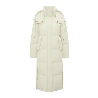 高充绒长款羽绒服雪中飞连帽