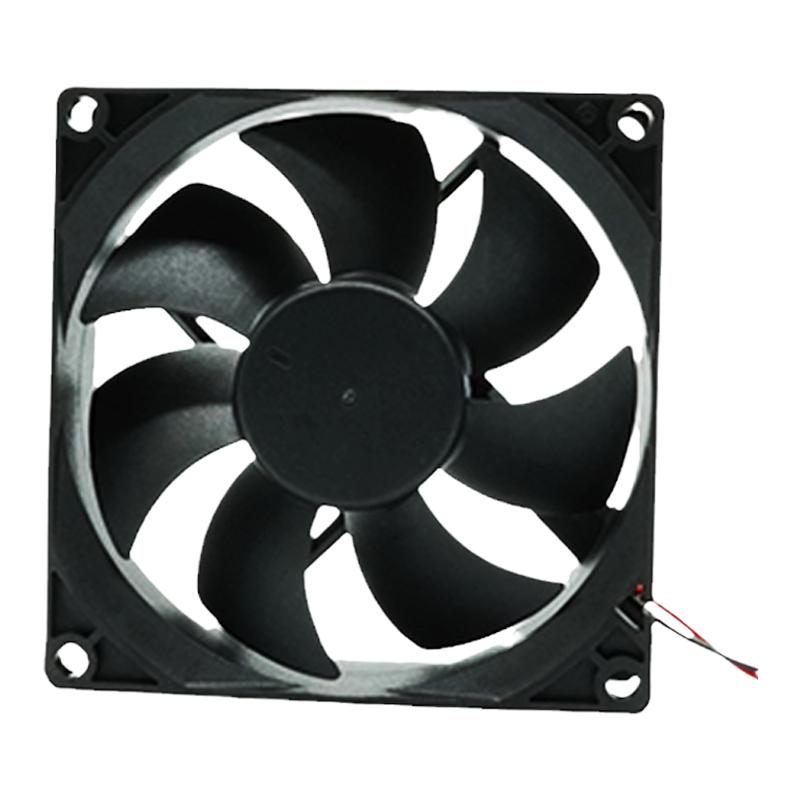 静音8025散热风扇 工业暴力8CM风扇 工控机箱防水防腐24V12V风机