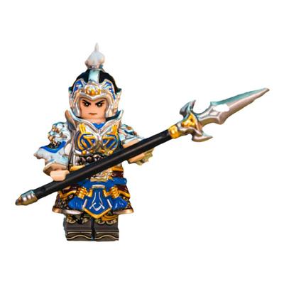 三国演义赵云子龙盔甲版积木人仔