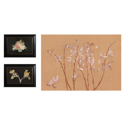 复古风转角挂画中古画高级感墙面装饰画中式氛围感软装好物壁画