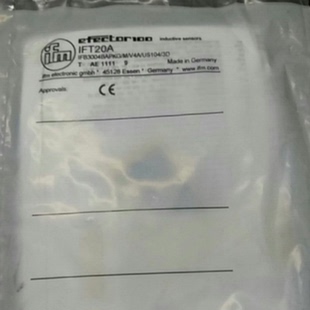 议价IFT20A IFT257 IFT205接近开关 德国IFM易福门假一罚十 询价
