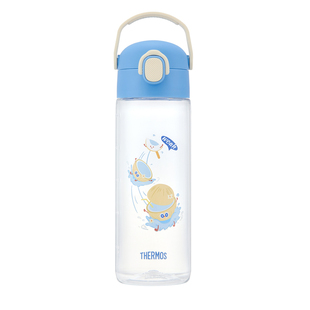 膳魔师旗舰店儿童水杯夏季郊游直饮杯便携塑料吸管杯水壶怪果系列