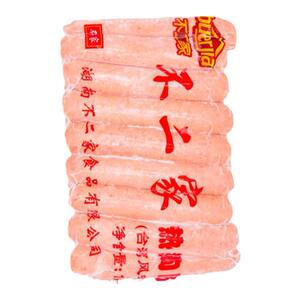 不二家烤肠1kg*16包台湾风味热狗肠原味香肠商超手抓饼烤肠商用