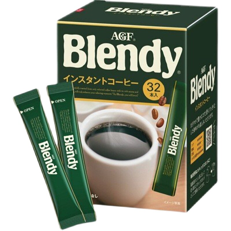 日本进口AGF黑咖啡blendy美式