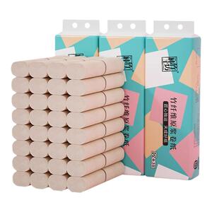 家用16卷实芯卷纸健康4层亲肤卫生纸厕纸无芯卷筒纸厕所手纸实惠