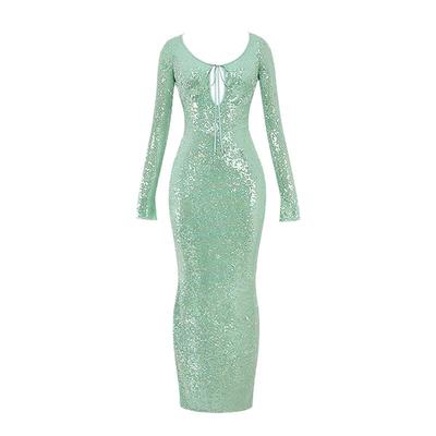 HouseofCB高贵优雅亮片连衣裙